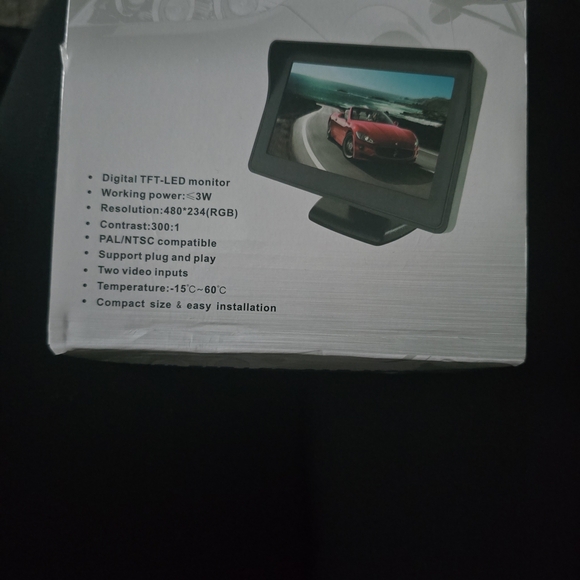 Universal Rear View Backup Camera Kit - Black - Picture 3 of 3